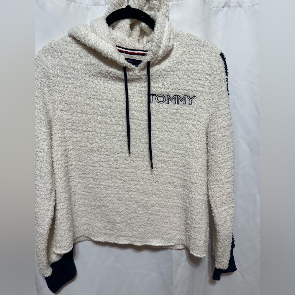 Tommy Hilfiger white Hoodie Size Small